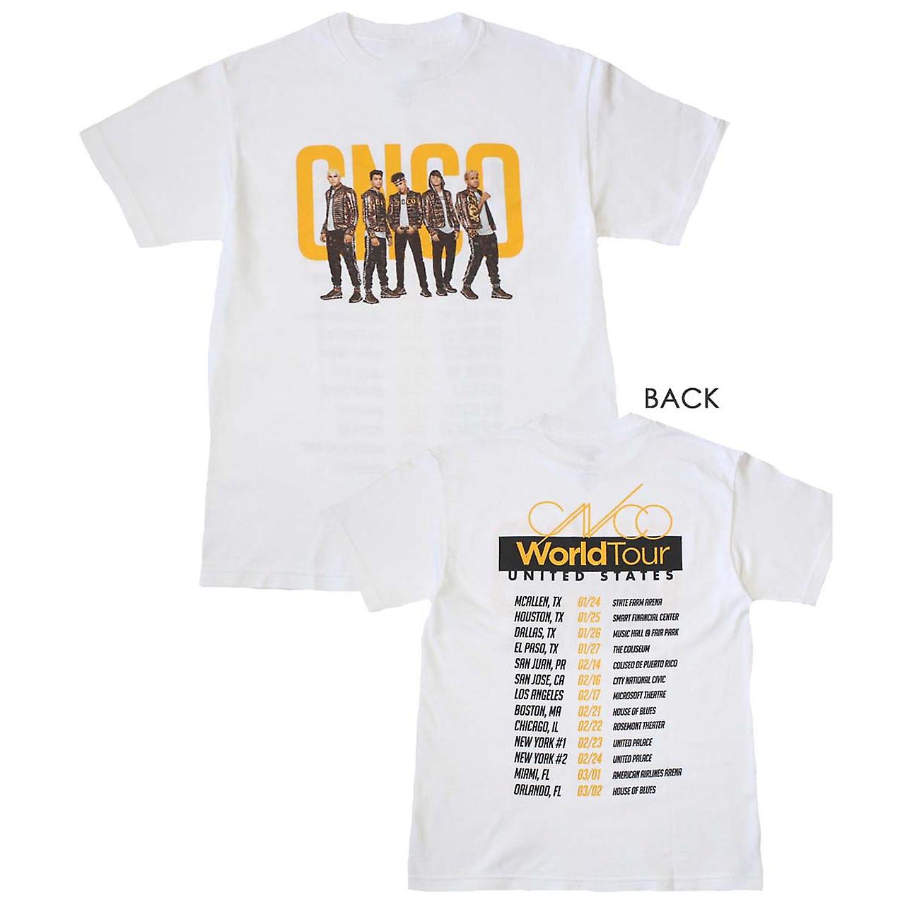 Foto 2 pulgar | Camiseta Cnco Band Photo Blanca Para Hombre - Venta Internacional.