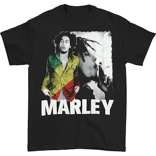 Foto 1 | Camiseta Rockinstone Bob Marley Rasta 100% Algodón - Venta Internacional.