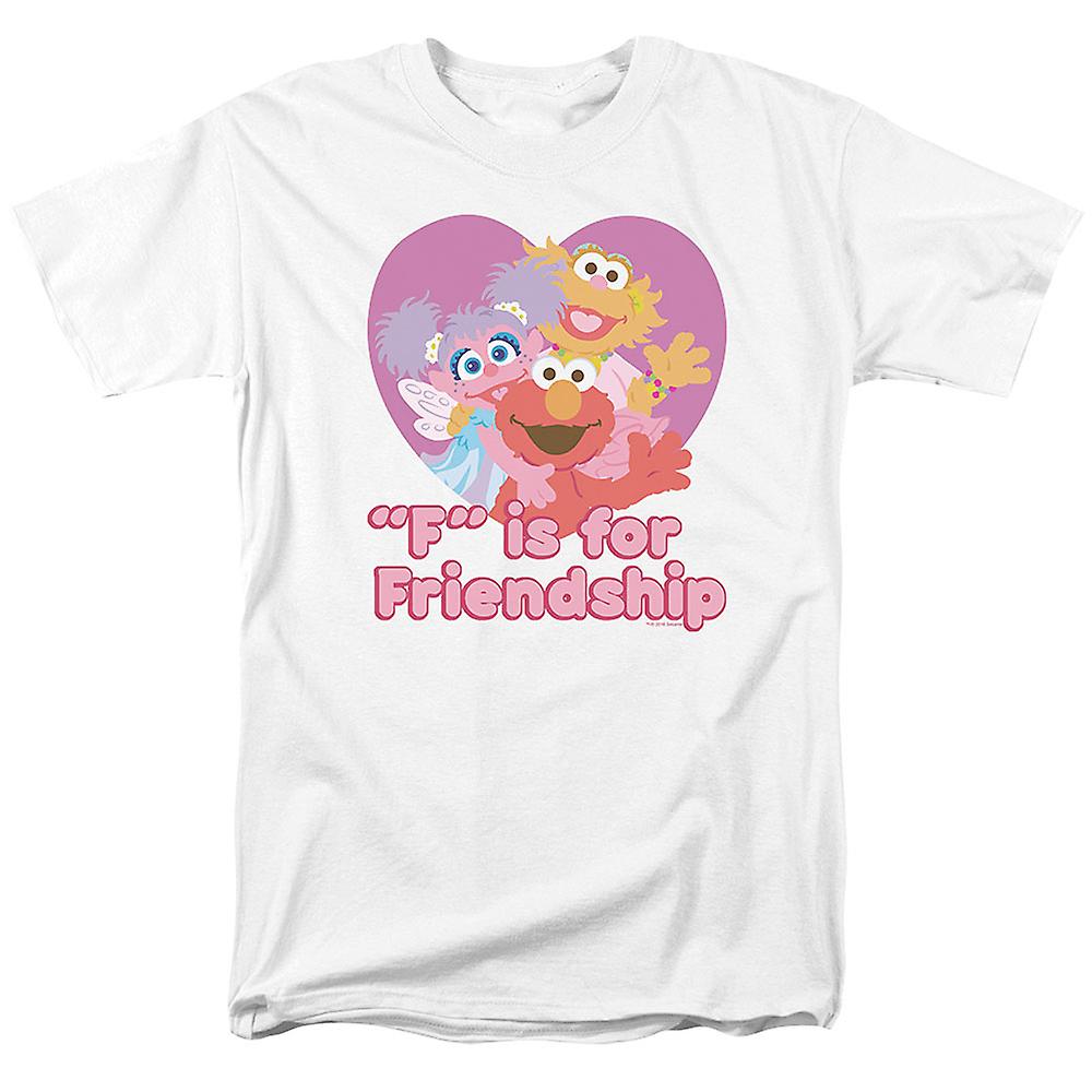 Foto 1 | Camiseta Rockinstone F Is For Friendship Sesame Street - Venta Internacional.
