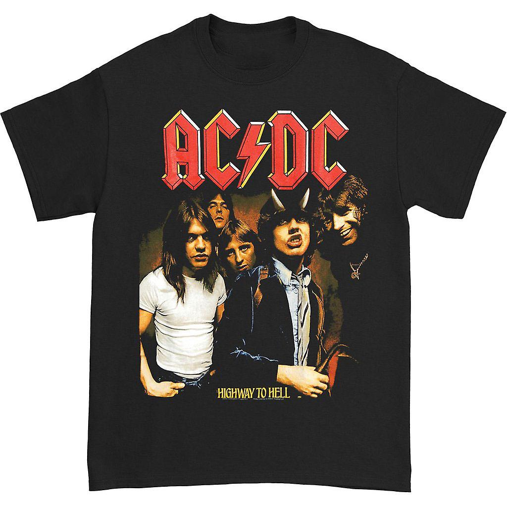 Foto 2 pulgar | Camiseta Rockinstone Ac/dc Highway To Hell 100% Algodón - Venta Internacional.