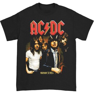 Foto 1 | Camiseta Rockinstone Ac/dc Highway To Hell 100% Algodón - Venta Internacional.