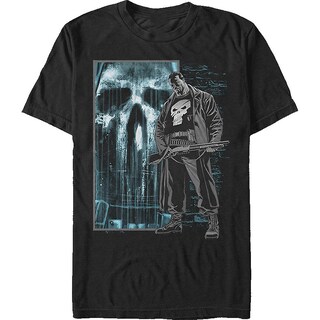 Foto 1 | Camiseta Rockinstone Skull Logo Punisher 180 G/m², 100% Algodón - Venta Internacional.