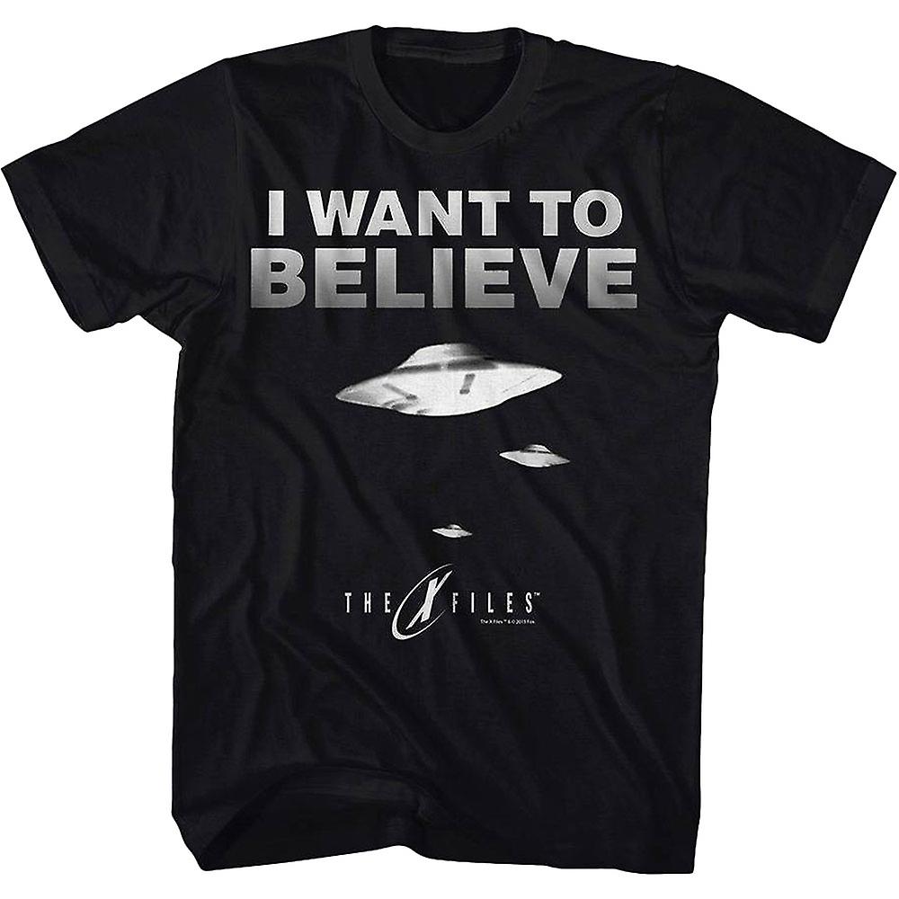 Camiseta Rockinstone X-files I Want To Believe Para Hombre - Venta Internacional.