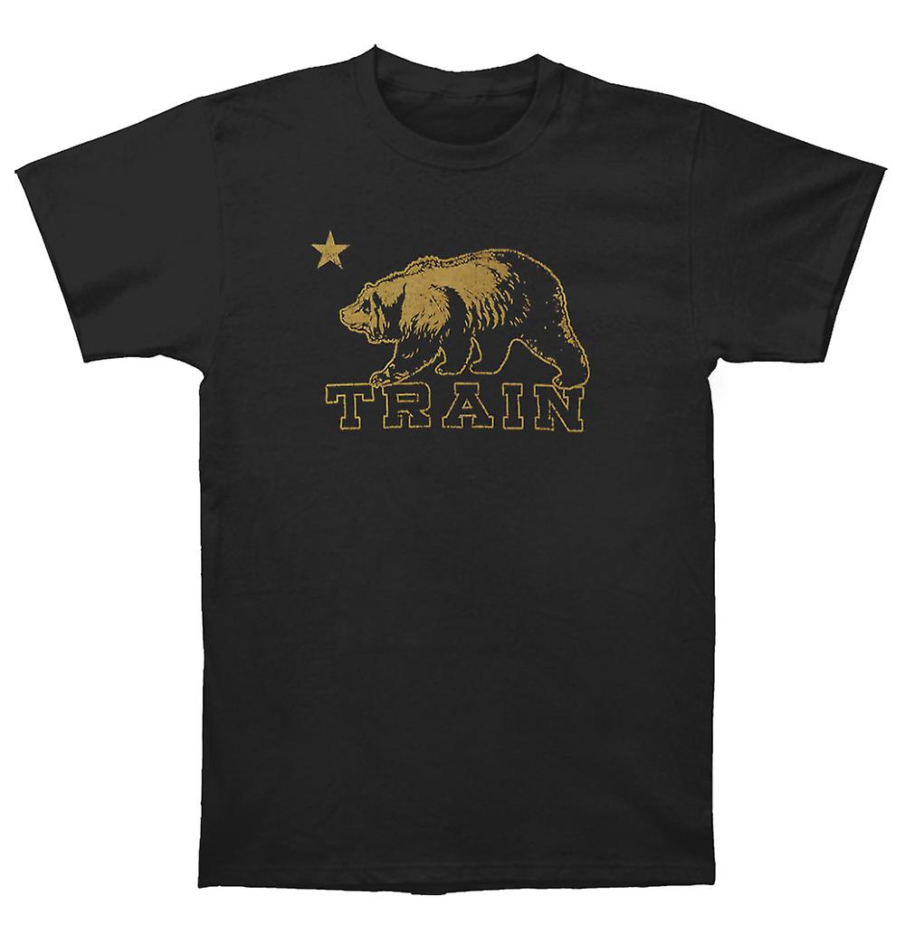 Foto 2 pulgar | Camiseta Train Bear Gold 180 G/m², 100% Algodón - Venta Internacional.