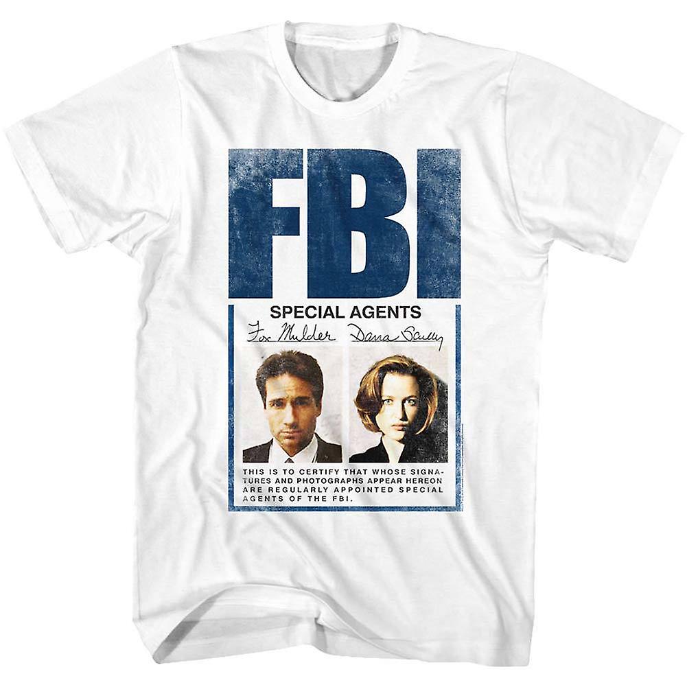 Camiseta Rockinstone Xfiles Special Agents 100% Algodón - Venta Internacional.