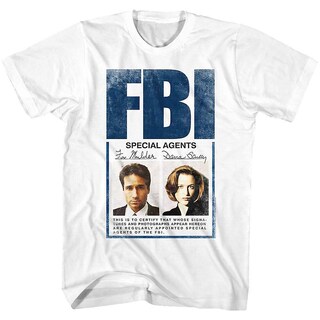 Foto 1 | Camiseta Rockinstone Xfiles Special Agents 100% Algodón - Venta Internacional.
