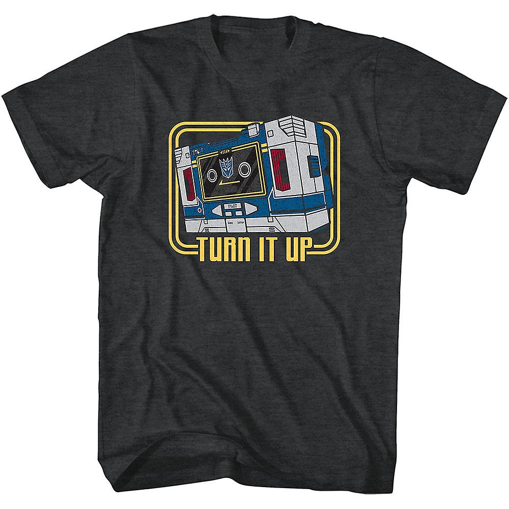 Foto 2 pulgar | Camiseta Rockinstone Soundwave Turn It Up Transformers - Venta Internacional.