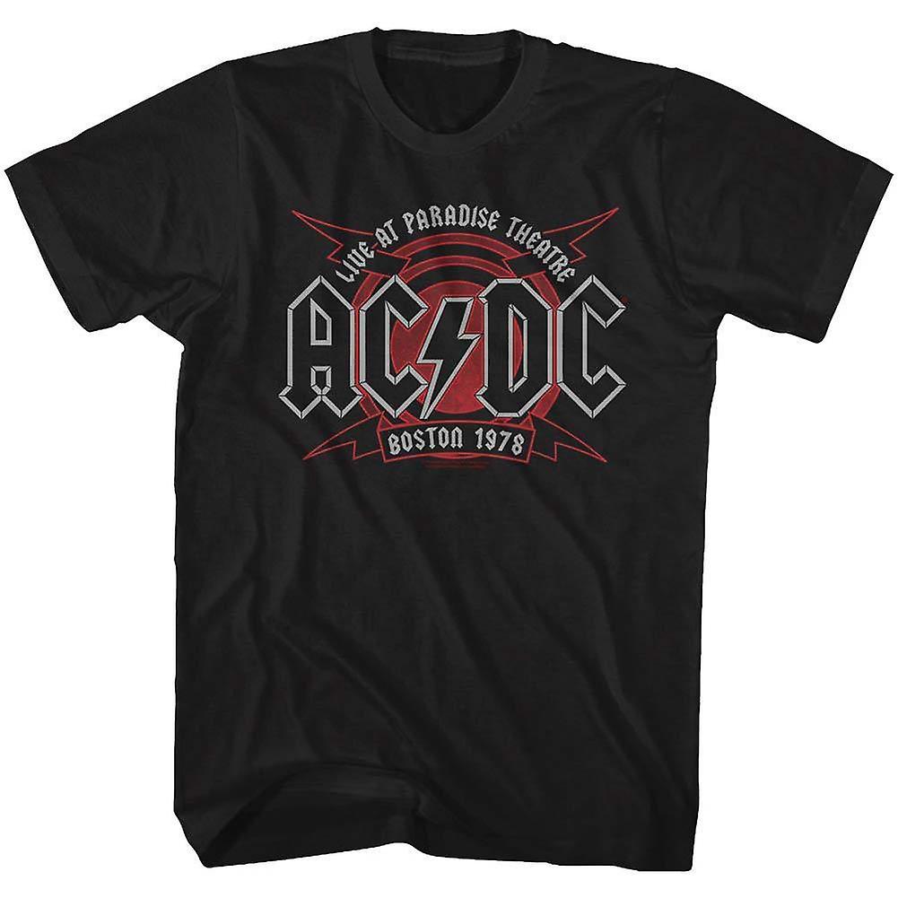 Camiseta Rockinstone Ac/dc Boston 1978 180 G/m² 100% Algodón - Venta Internacional.