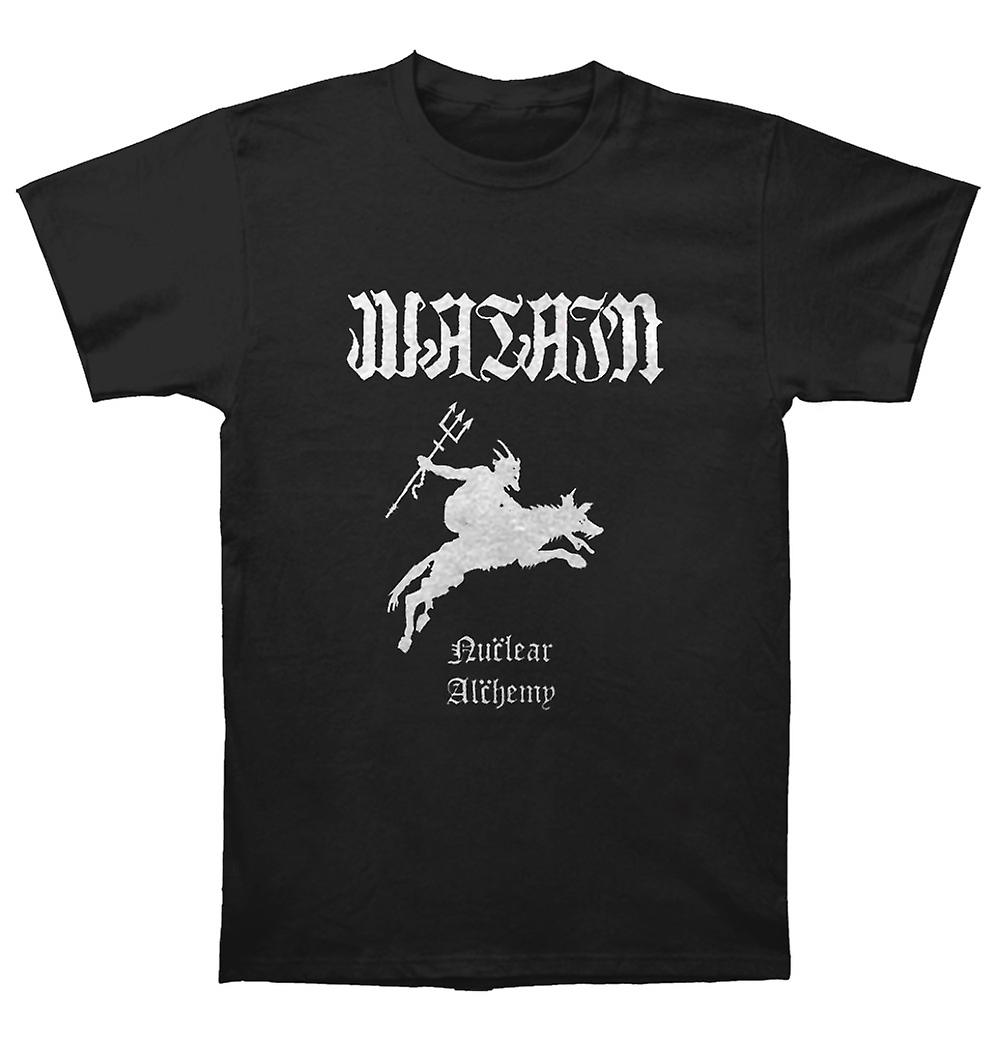 Camiseta Rockinstone Watain Nuclear Alchemy 180 G/m², 100% Algodón - Venta Internacional.