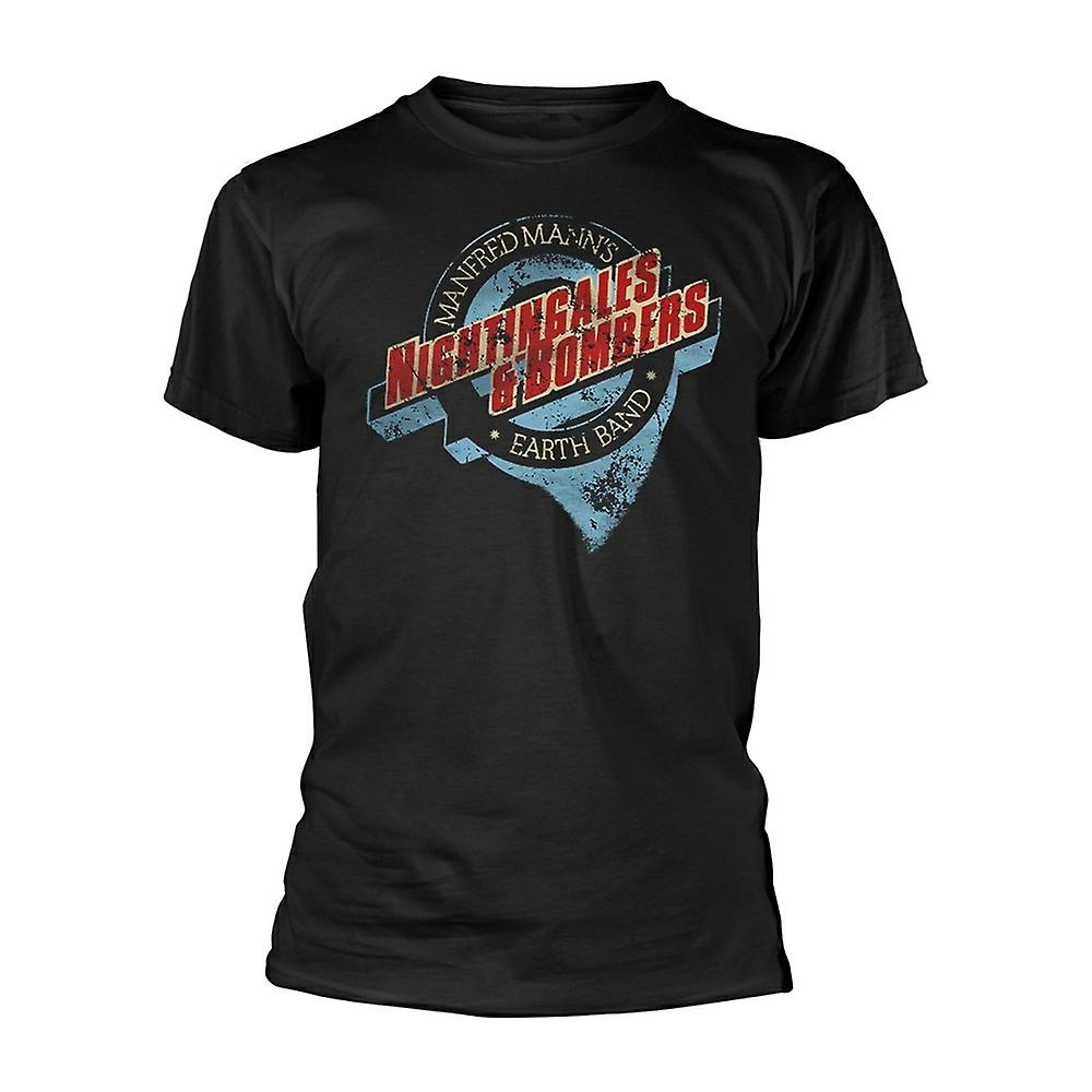 Foto 2 pulgar | Camiseta De Manfred Mann's Earth Band Nightingales & Bombers - Venta Internacional.