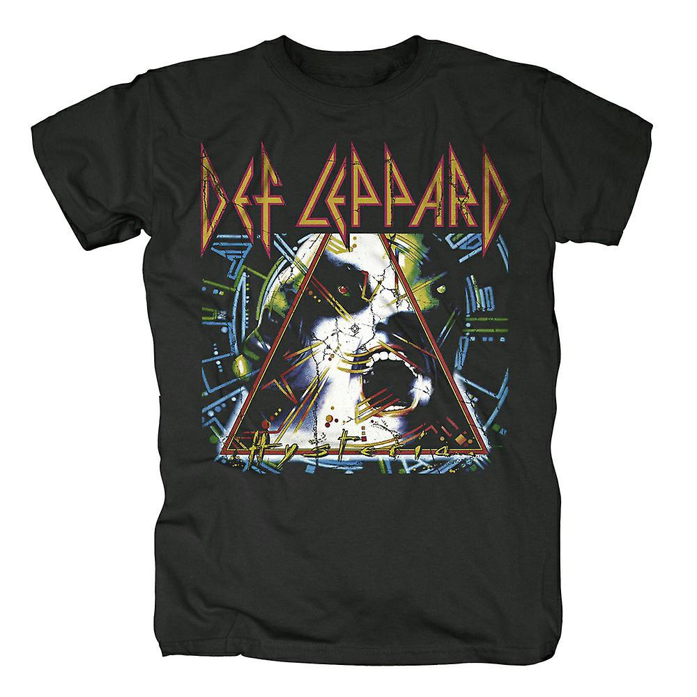 Foto 2 pulgar | Camiseta Rockinstone Def Leppard Hysteria 100% Algodón - Venta Internacional.