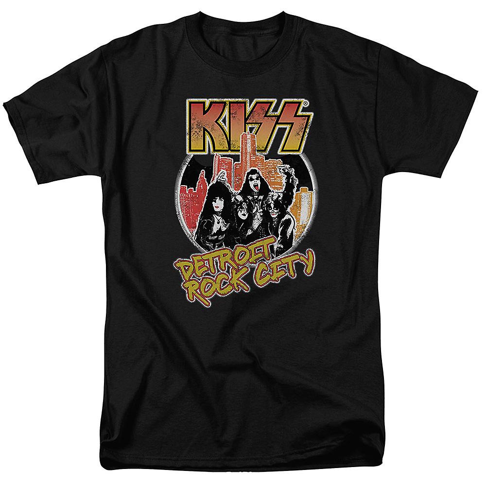 Foto 2 pulgar | Camiseta Rockinstone Detroit Rock City Kiss 100% Algodón - Venta Internacional.