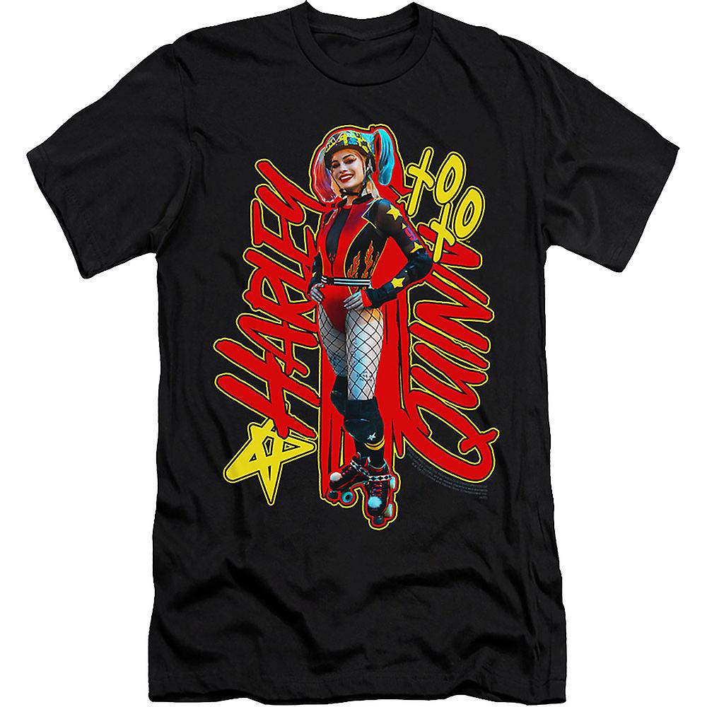 Foto 2 pulgar | Camiseta Rockinstone Harley Quinn Birds Of Prey 180 G/m² - Venta Internacional.