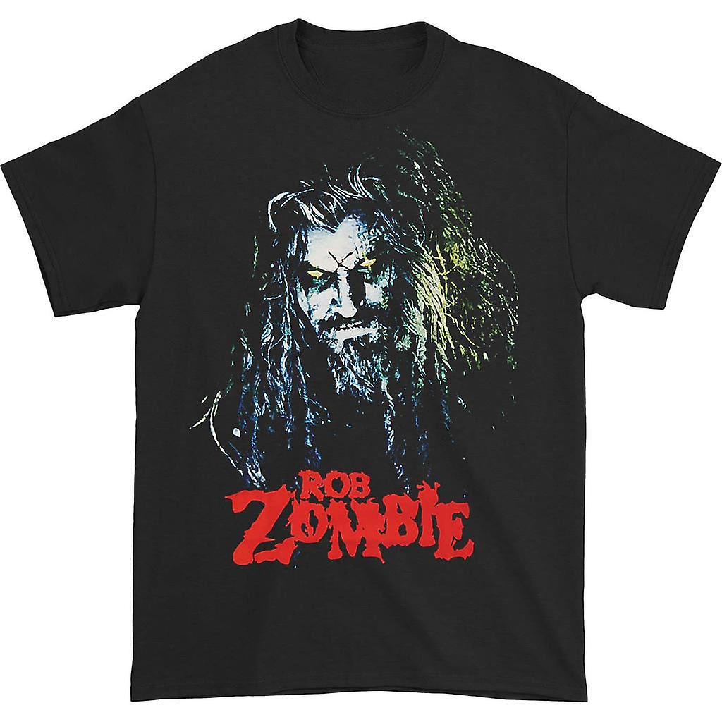 Foto 2 pulgar | Camiseta Rockinstone Rob Zombie Hell Billy Head Para Hombre - Venta Internacional.