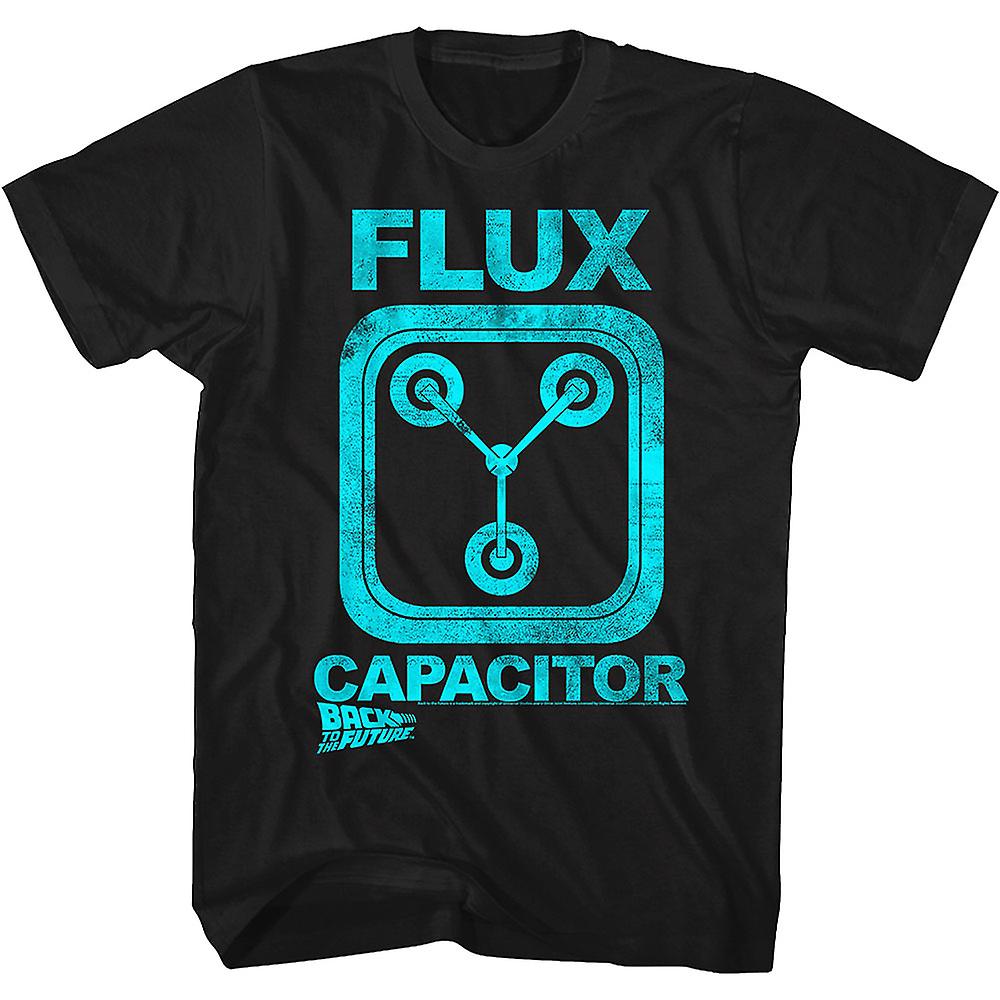 Foto 2 pulgar | Camiseta Rockinstone Black Flux Capacitor 180 G/m², 100% Algodón - Venta Internacional.