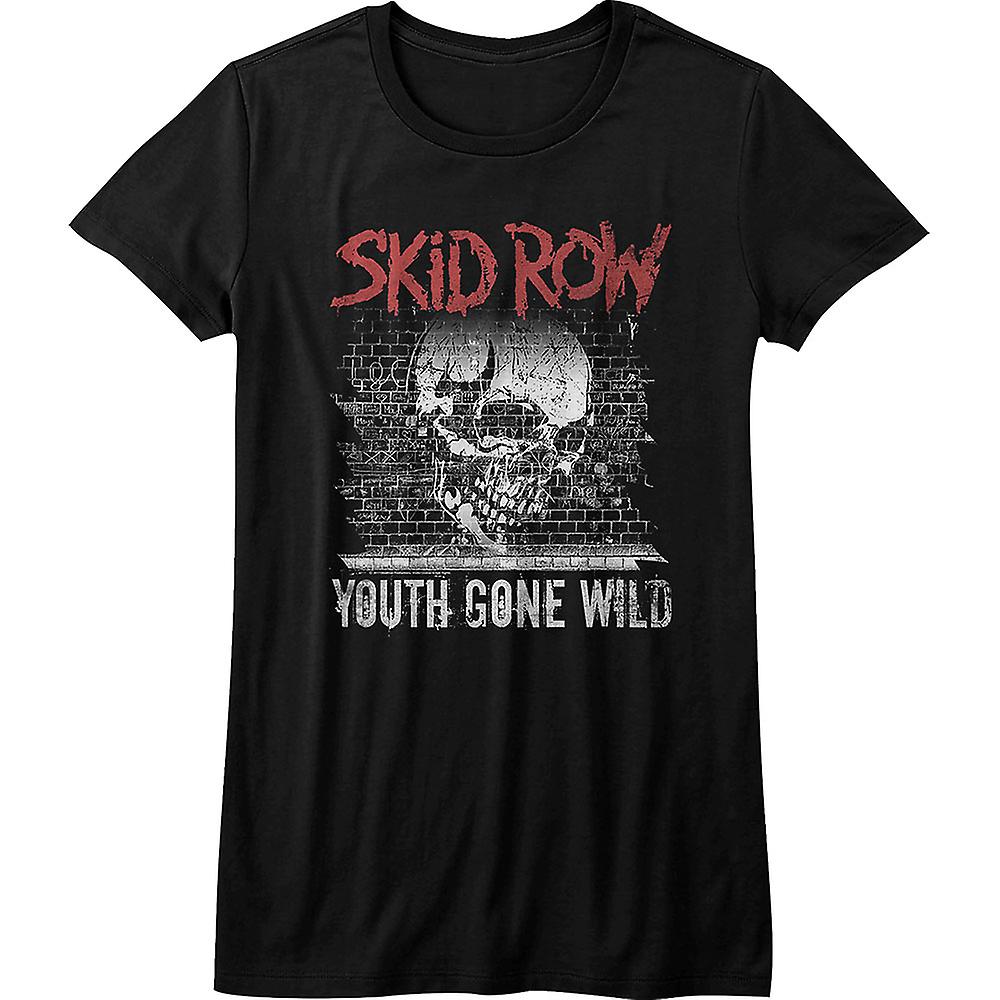 Camiseta Rockinstone Junior Graffiti Skid Row 100% Algodón - Venta Internacional.