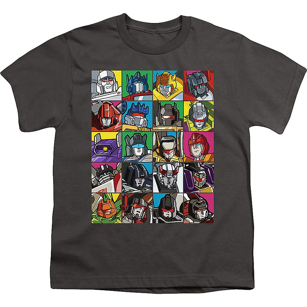 Foto 2 pulgar | Camiseta Rockinstone Youth Robot Collage Transformers - Venta Internacional.