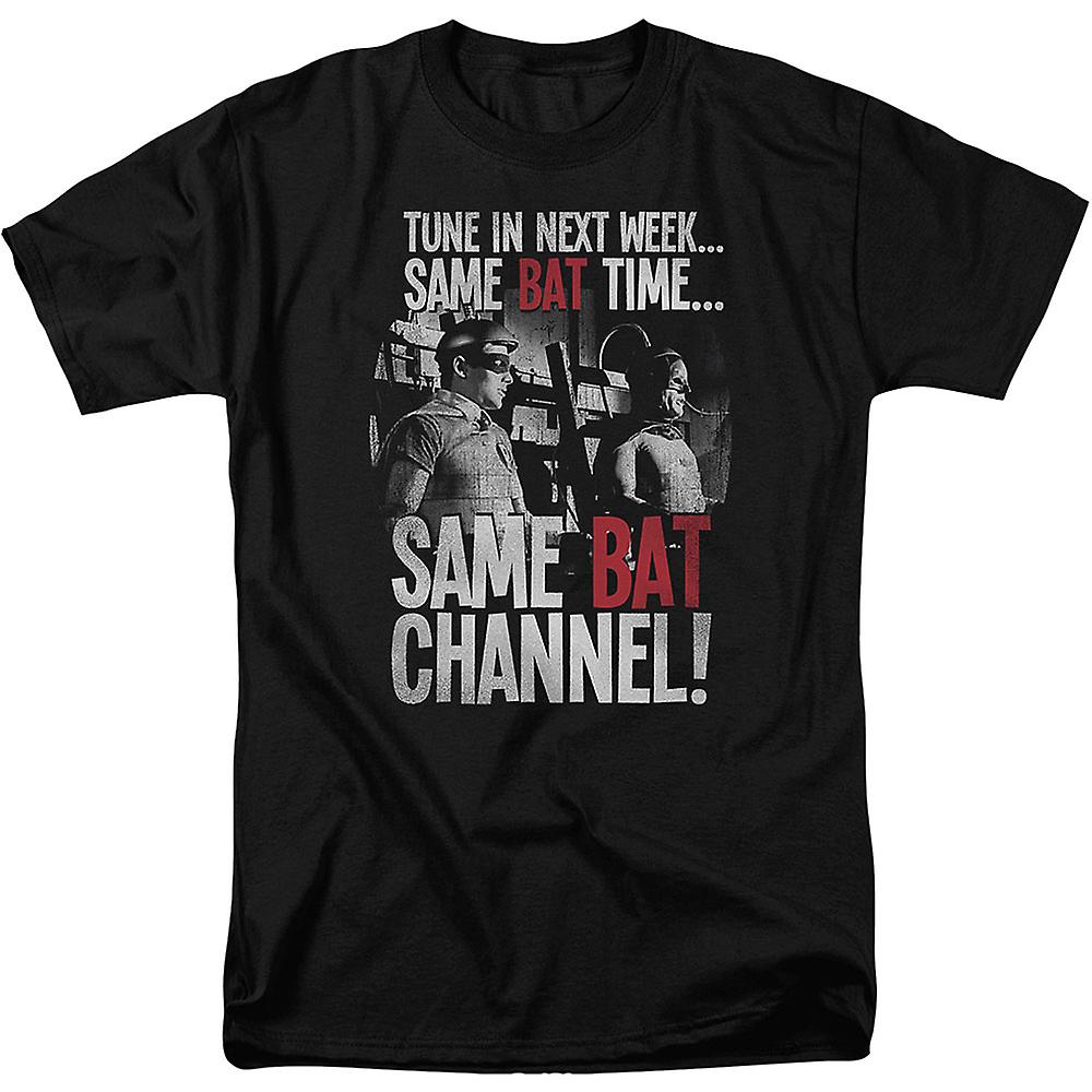 Foto 2 pulgar | Camiseta Rockinstone Batman Same Bat Time Same Bat Channel - Venta Internacional.