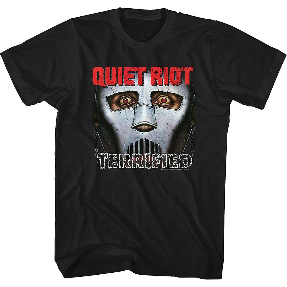 Foto 2 pulgar | Camiseta Rockinstone Terrified Quiet Riot 100% Algodón - Venta Internacional.