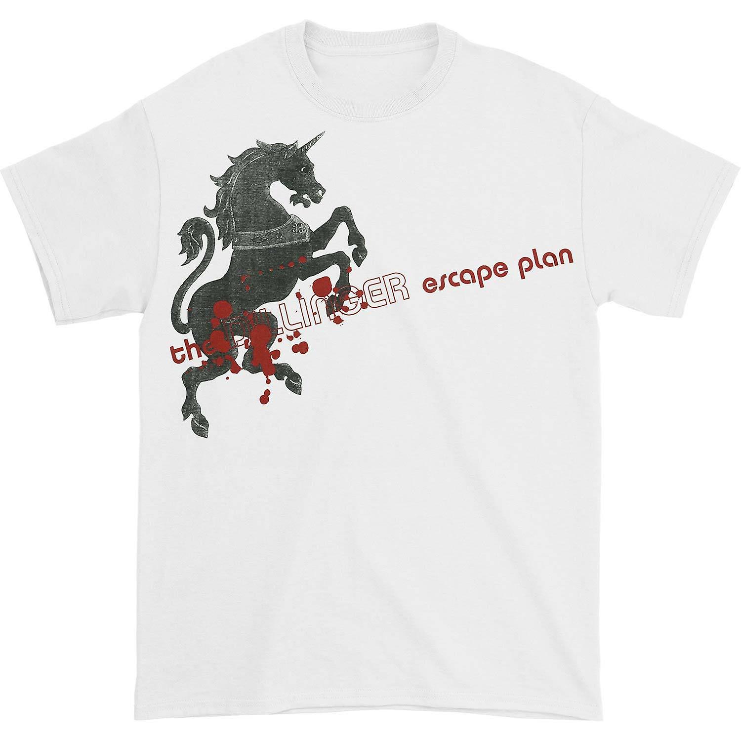 Foto 2 pulgar | Camiseta Rockinstone Dillinger Escape Plan Con Estampado De Unicornios - Venta Internacional.