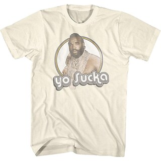 Foto 1 | Camiseta Rockinstone Yo Sucka Mr. T Para Hombre 100% Algodón - Venta Internacional.