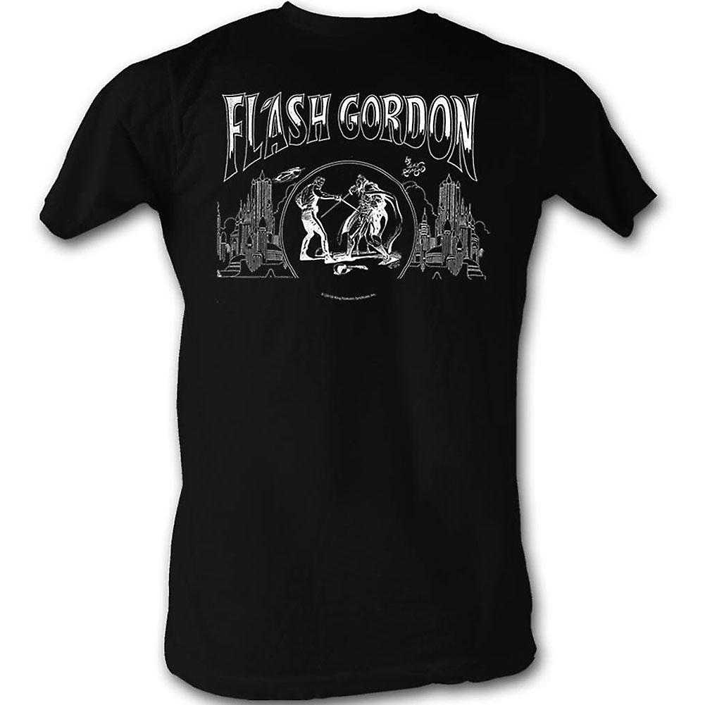 Foto 2 pulgar | Camiseta Rockinstone Flash Gordon Jack Flash 180 G/m², 100% Algodón - Venta Internacional.