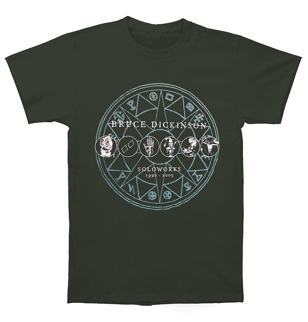 Camiseta Rockinstone Bruce Dickinson Soloworks Verde - Venta Internacional.