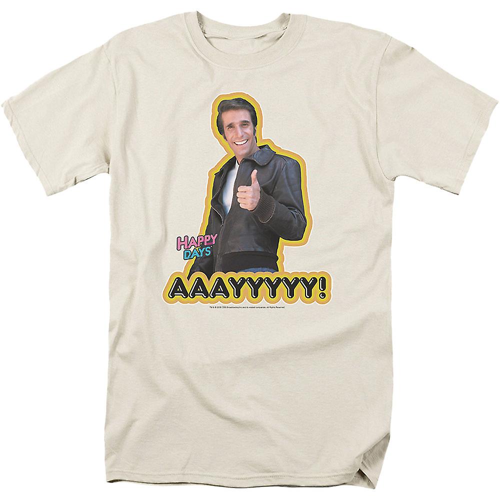 Foto 2 pulgar | Camiseta Rockinstone Fonzie Happy Days 100% Algodón - Venta Internacional.