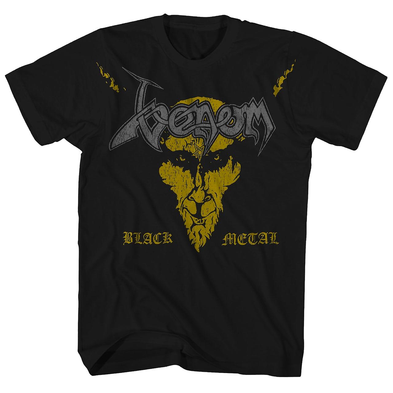 Foto 2 pulgar | Camiseta Rockinstone Venom Black Metal Album Para Hombre - Venta Internacional.