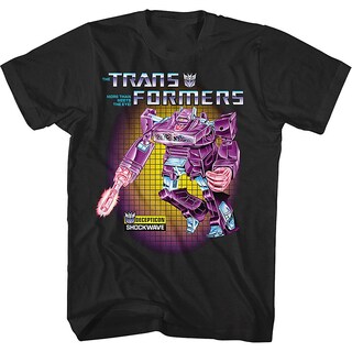 Foto 1 | Camiseta Rockinstone Transformers Box Art Shockwave - Venta Internacional.