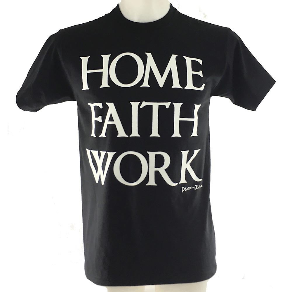 Foto 2 pulgar | Camiseta Deacon Blue Home Faith Work 180 G/m², 100% Algodón - Venta Internacional.