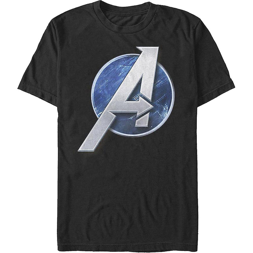 Foto 2 pulgar | Camiseta Rockinstone Con El Logo De Los Vengadores De Marvel Comics, 180 G/m² - Venta Internacional.