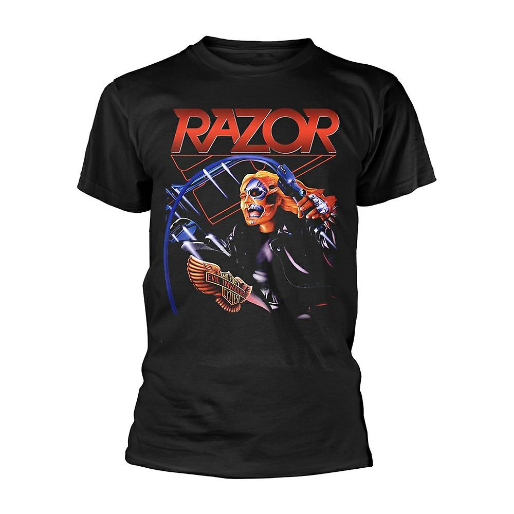 Camiseta Rockinstone Razor Evil Invaders 180 G/m² 100% Algodón - Venta Internacional.