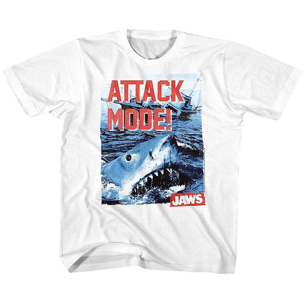 Foto 2 pulgar | Camiseta Rockinstone Jaws Attack Mode Para Jóvenes - Venta Internacional.