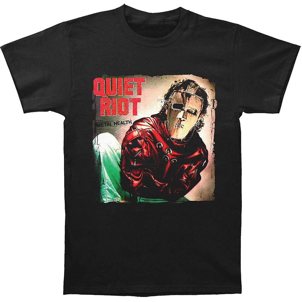 Foto 2 pulgar | Camiseta Rockinstone Quiet Riot Metal Health 100% Algodón - Venta Internacional.