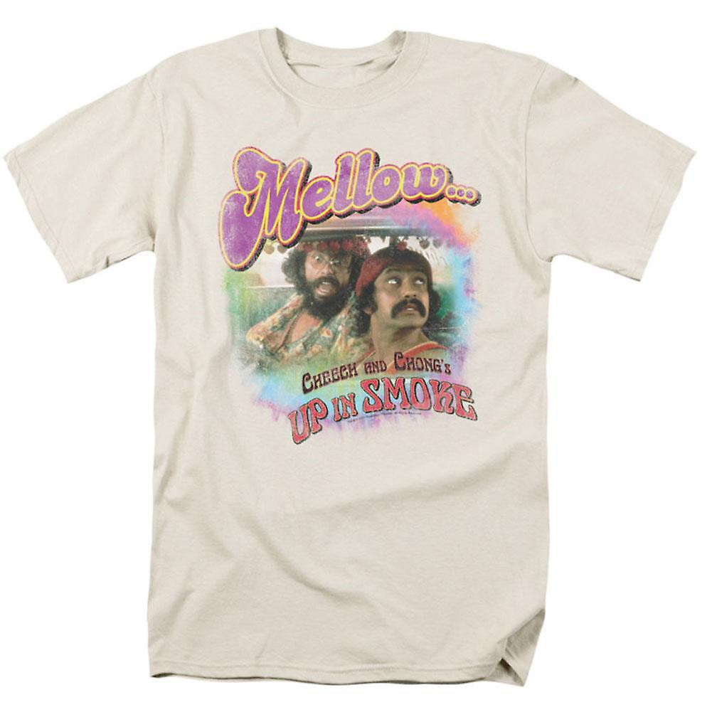 Foto 2 pulgar | Camiseta Rockinstone Cheech & Chong Mellow 180 G/m², 100% Algodón - Venta Internacional.