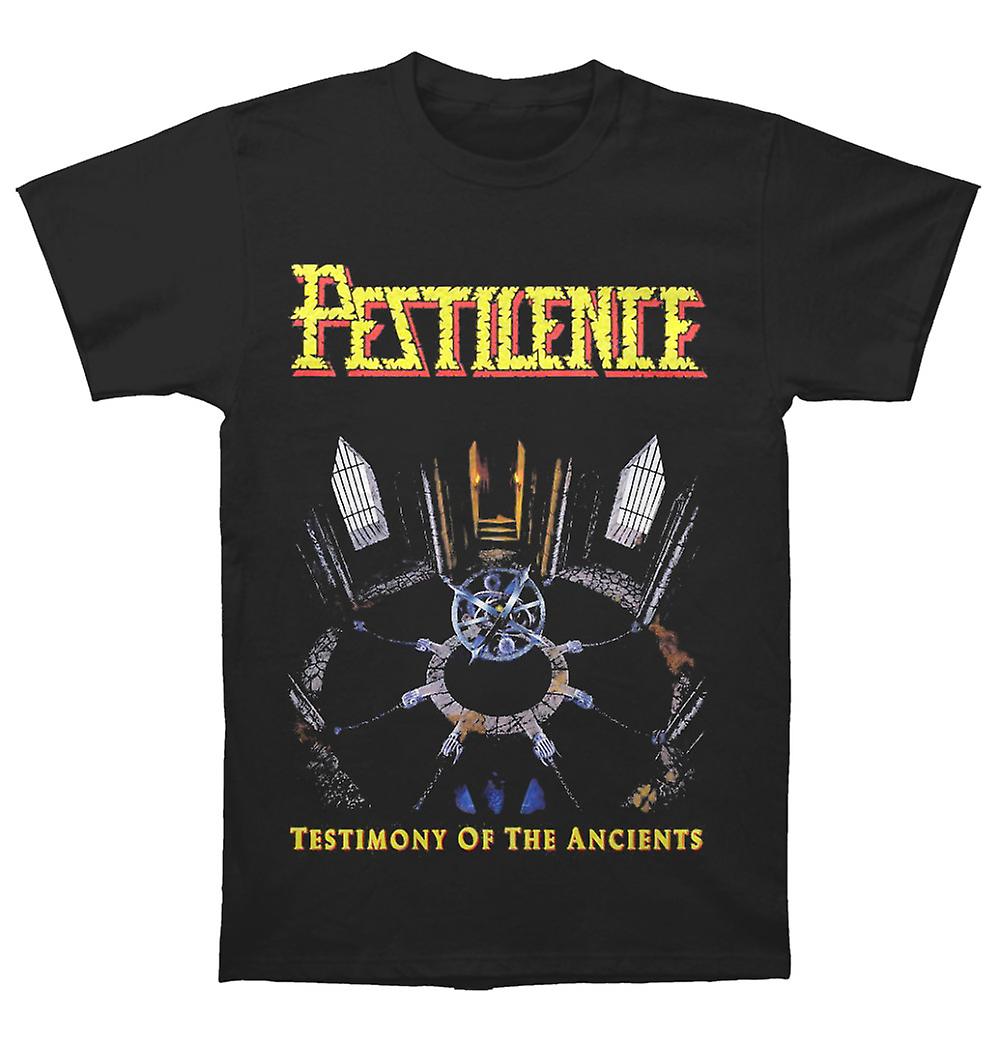 Camiseta Rockinstone Pestilence Testimonio De Los Antiguos - Venta Internacional.