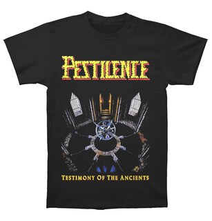 Foto 1 | Camiseta Rockinstone Pestilence Testimonio De Los Antiguos - Venta Internacional.