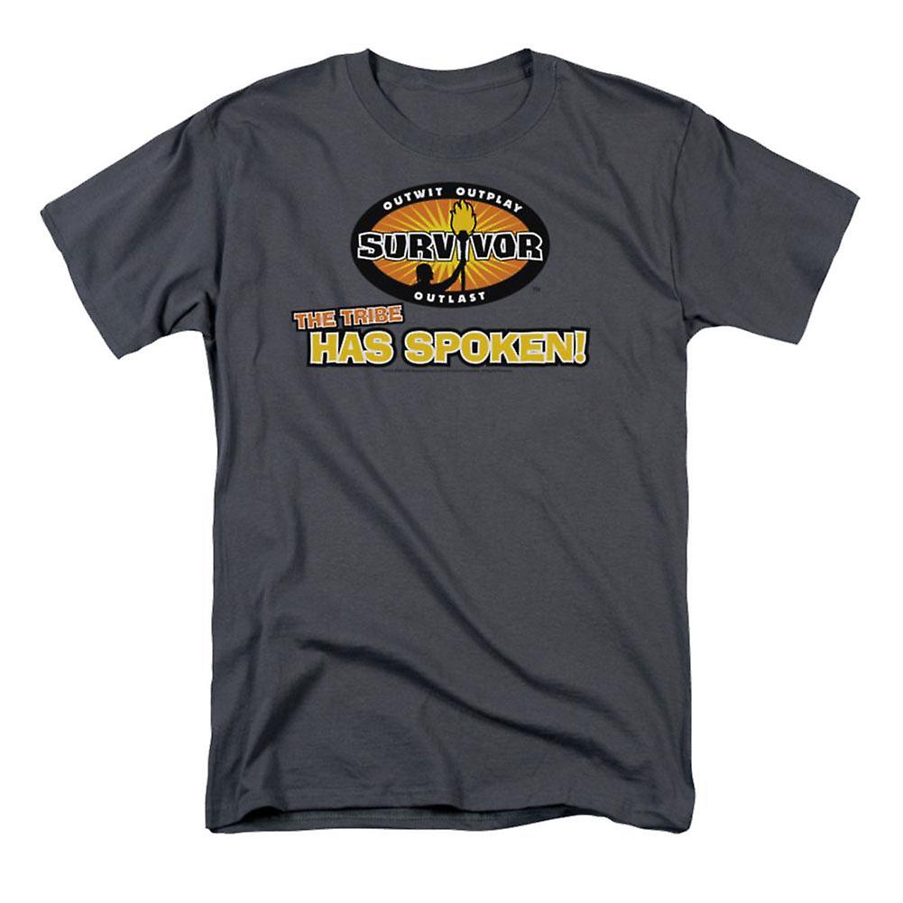 Camiseta Rockinstone Survivor Tribe Has Spoken De Algodón De 180 G/m² - Venta Internacional.