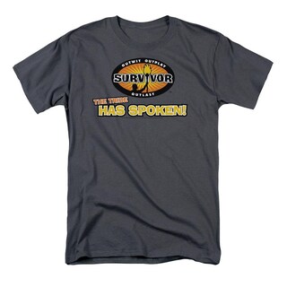 Foto 1 | Camiseta Rockinstone Survivor Tribe Has Spoken De Algodón De 180 G/m² - Venta Internacional.