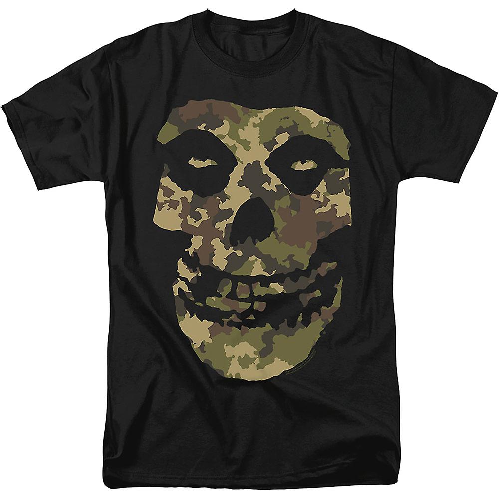 Foto 2 pulgar | Camiseta Rockinstone Crimson Camouflage Misfits Para Hombre - Venta Internacional.