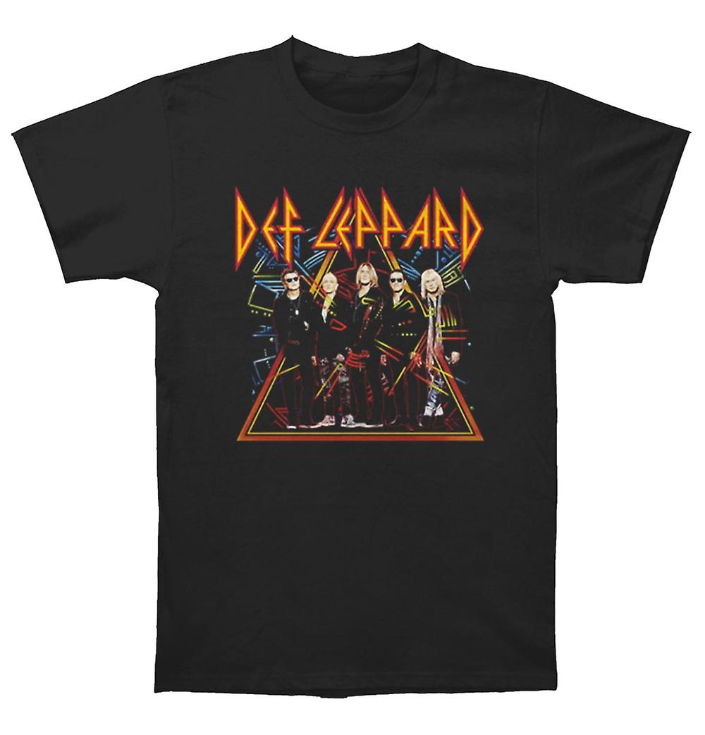 Foto 2 pulgar | Camiseta Rockinstone Def Leppard Hysteria Vegas 2019 Para Hombre - Venta Internacional.