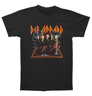 Foto 1 | Camiseta Rockinstone Def Leppard Hysteria Vegas 2019 Para Hombre - Venta Internacional.