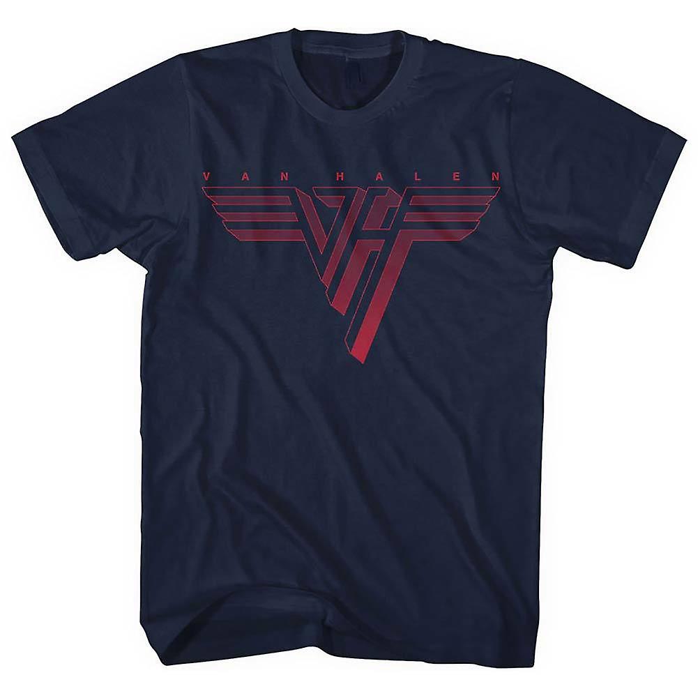 Foto 2 pulgar | Camiseta Rockinstone Van Halen Classic Red Logo Para Hombre - Venta Internacional.