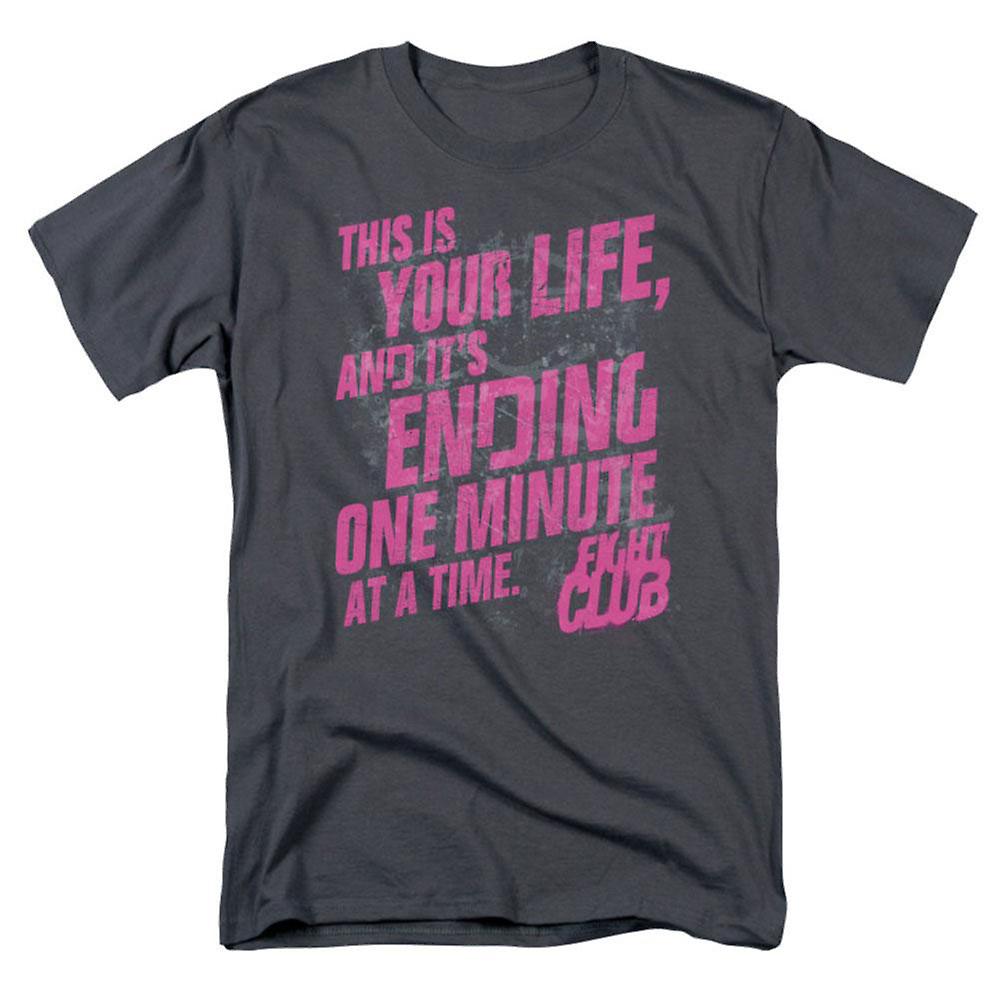 Foto 2 pulgar | Camiseta Rockinstone Fight Club Life Ending 180 G/m², 100% Algodón - Venta Internacional.