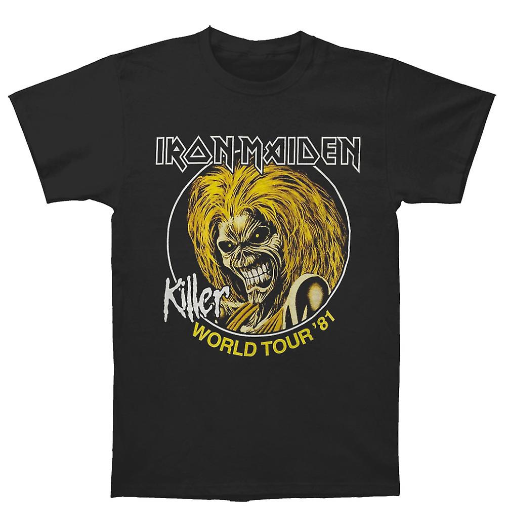 Foto 2 pulgar | Camiseta Rockinstone Iron Maiden Killers World Tour 81 - Venta Internacional.