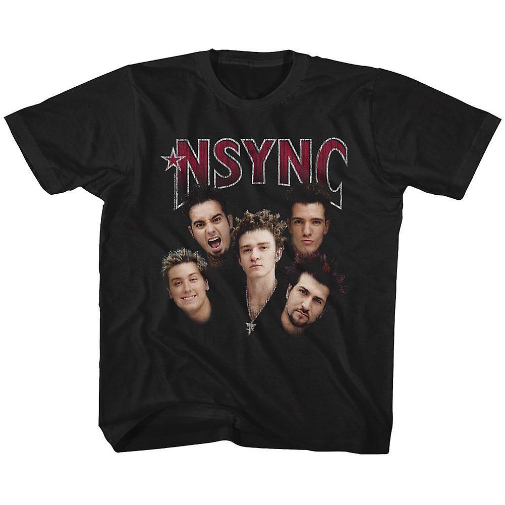 Foto 2 pulgar | Camiseta Rockinstone Nsync Group Shot Para Jóvenes - Venta Internacional.