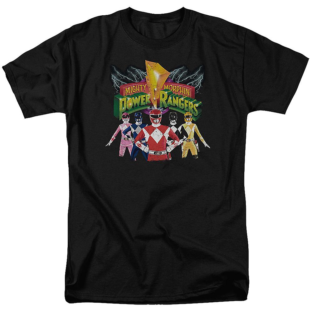 Camiseta Power Rangers Rockinstone 180 G/m², 100% Algodón - Venta Internacional.