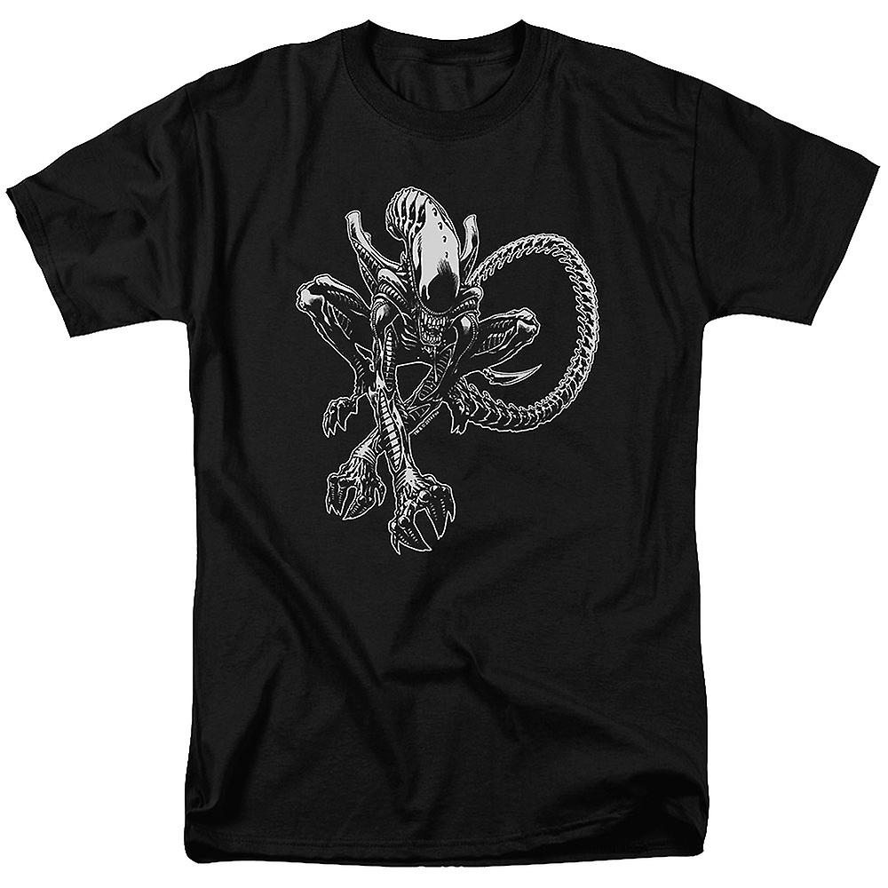 Camiseta Rockinstone Morphed Alien 180 G/m², 100% Algodón - Venta Internacional.