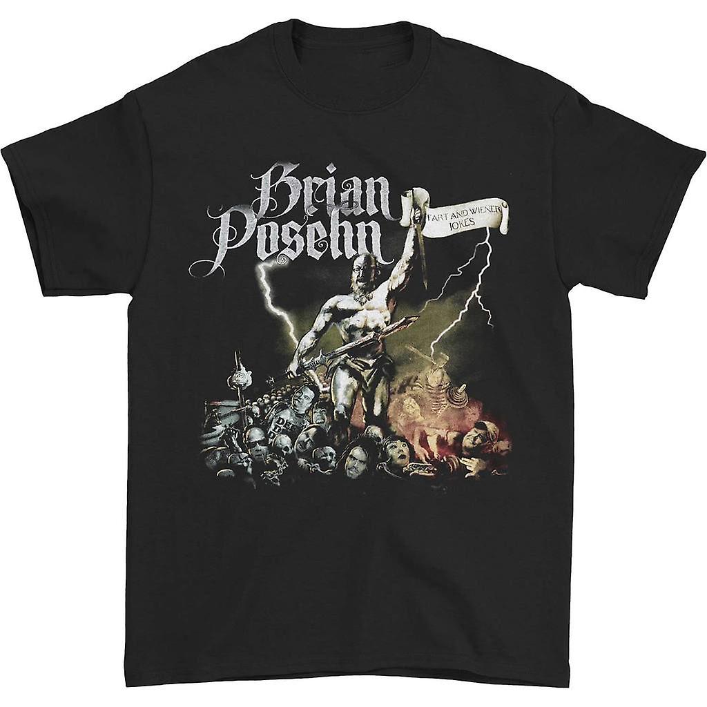 Foto 2 pulgar | Camiseta Rockinstone Brian Posehn Fart And Wiener Jokes - Venta Internacional.